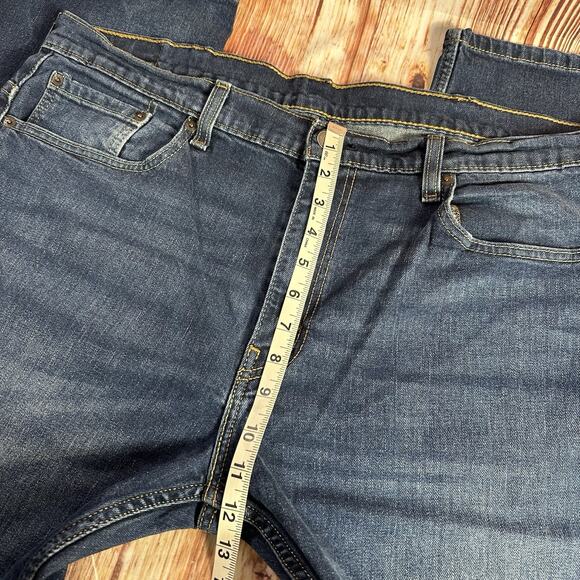 Levi's 569 LOOSE FIT STRAIGHT LEG Mens Size 39x29.5 Blue Jeans Denim Pants - Picture 6 of 11
